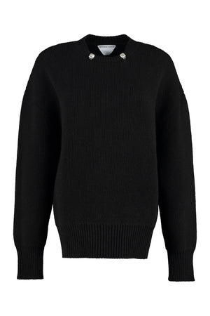 Wool crew-neck pullover-0